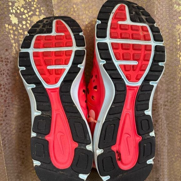 Nike Women's Coral Orange Dual Fusion Run 2 Running Jogging Shoes Size 9 - Picture 5 of 7